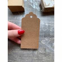 Brown Price Tag With String Kraft Luggage Tags Craft Labels Paper Gift Tags Labels 100 Pcs 9 X 4 Cm With Jute String DIY For Wedding Gifts Brown 9X4