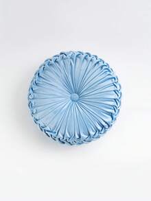 1 件现代简约圆形装饰枕头 - 毛绒垫子，可机洗，宠物友好，适用于节日和家居装饰（客厅、卧室、办公室），四季装饰枕头