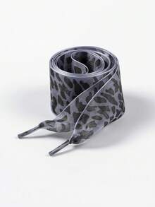 New Colorful Leopard Print Shoelaces, Unique Accessory For Casual Sneakers And Sports Shoes