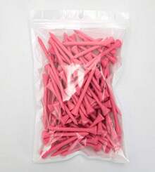 THIODOON Golf Tees Professional Natural Wood Golf Tees Pack Of 100, Golfing Tees Multiple Colors Size 3-1_4 Inch, 2-3_4 Inch Or 2-1_8 Inch, Tall Golf Tees Bulk Reduce Side Spin And Friction - ColorE - View 7