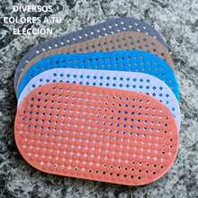 NF0040020 MULTICOLOR - Alfombra de baño, Disfruta de una protección de 360 grados dentro o fuera de tu bañera: con una alfombra de baño de primera calidad, hecha de material antideslizante de alta calidad. Es una alfombra de baño/ducha con un máximo agarre. - Multicolor - Ver 7