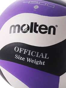 Original Molten 4500 Volleyball Standard Size 5 PU Ball For Students Adult And Teenager Competition Training Outdoor Indoor