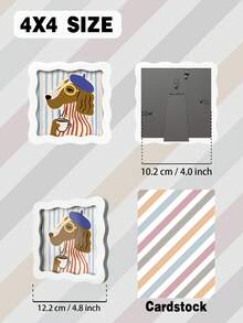 Rainbow Photo Frame - Multi-Size Artistic Wall Art For Gallery Walls, Bedroom & Room Decor, Black/White/Orange/Red/Blue/Green - Multicolor - View 9