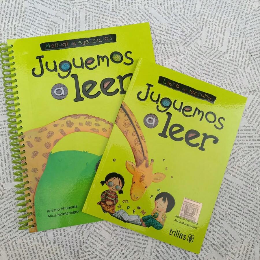 Pack de libros Juguemos a leer. Manual de ejercicios + Libro de lecturas por Rosario Ahumada y Alicia  Montenegro - Libro único - Ver 1