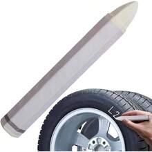 White Car Paint Marker, Car Tire Crayon Marker, Anti - Scratch Tire, Portable Paint Pen, Tire Marker Pens Wood And Metal, Markers And Daubers Painting