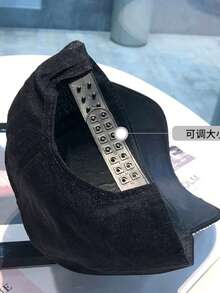 Nueva llegada Gorra de béisbol de red con rhinestones estilo coreano, visera, sombrero para exteriores, gorra de béisbol brillante para mujer