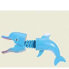 1 件 2025 新款恐龙啄食、弹簧枪、鲨鱼伸缩、机械爪、有趣且有趣的动物伸缩枪、办公玩具、旅行玩具、派对道具、生日礼物、毕业礼物、创意礼物、节日礼物、完美礼物