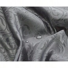 Home Beyond & HB Design - 70 Inch Round Jacquard Tablecloth, Waterproof Spillproof Wrinkle Resistant Polyester Table Cover Protector, White