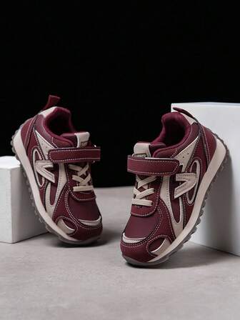 Christmas! Merry Christmas! Christmas Gift! Suitable For Winter, Unisex Kids Shoes, Fit For Naughty Children Over 4 Years Old, Fashionable Multi-Functional Adjustable Lace Design, Comfortable & Breathable, Soft & Cozy, Suitable For Children To Wear, Also Suitable For Family Christmas Outfit Matching.