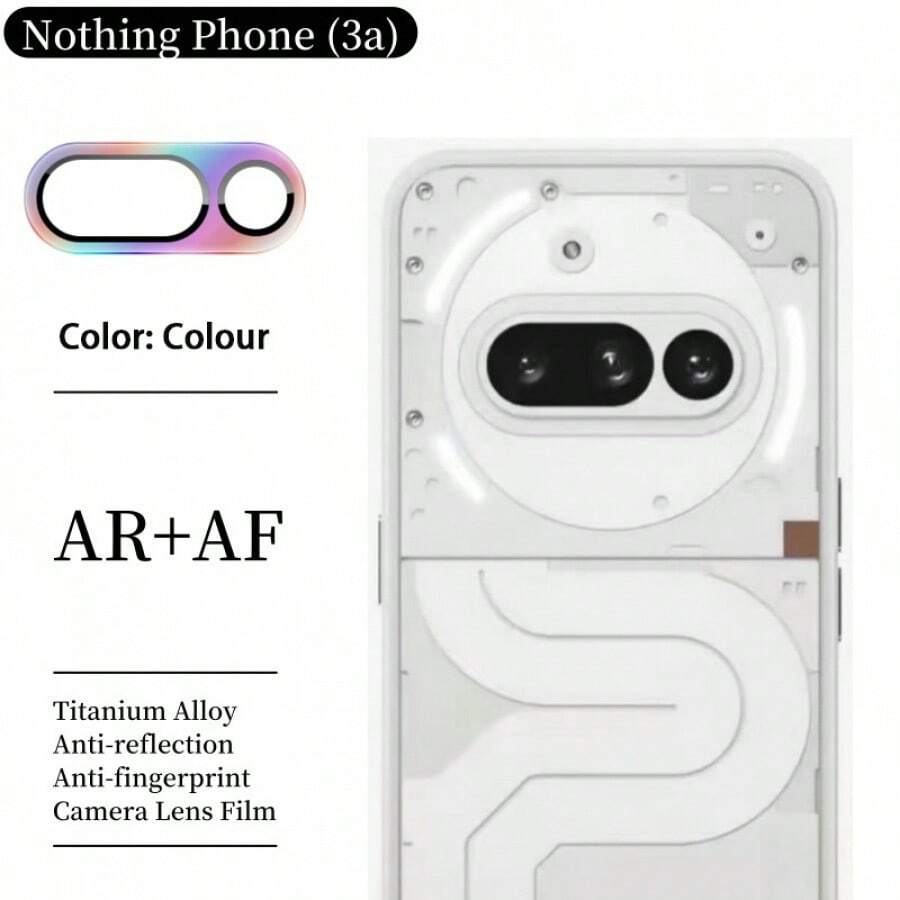 NothingPhone 3a/5G/3a Pro Screen Protector, Anti-Peeping Front Film, High-Definition Camera Lens Film