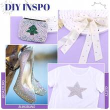 5000Pcs Hotfix Rhinestones For Clothing, Crystal AB SS6 Iron On Flatback Glass Gems, Bedazzler Crystals Rhinestones For Crafting Clothes Hats Shoes Fabric Bedazzling Decor Nail Art{"Color_name":"CrystalAB","Size_name":"SS6/5000Pcs"} - crystalAB - 查看 6