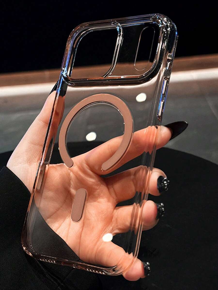 Luxury High Transparency Magnetic Shockproof Phone Case Compatible With IPhone 17ProMax 17Pro 17 Air 17 16 15 14 13 12 Pro Max 11 Cases Shockproof Back Cover Wireless Charging