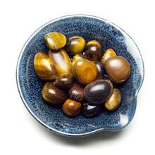 Tiger Eye Large Natural Tumbled Polished Crystal Healing Asymmetrical Stone Balancing Aura Chakra Fine Gifts Office Home Decorations