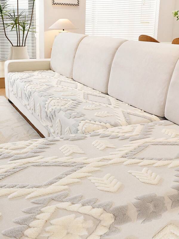 وسادة أريكة مبطنة بطراز بوهيمي مرصعة بالماس، غطاء أريكة بلون دافئ على الطراز الريفي، مقاوم للانزلاق والخدش من الحيوانات الأليفة، بطانية أريكة للاستخدام على مدار السنة لغرفة المعيشة/المائدة/النوم/المكتب، تناسب أريكة 1/2/3/4 مقاعد وأريكة قطاعية، ديكور خريفي، ديكور الغرفة، عودة إلى المدرسة، لوازم مدرسية