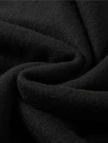 Sudadera con capucha de felpa con cordón, estampado de rostro sonriente "Nunca te rindas", para hombre, para invierno