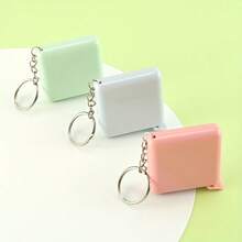 1/3 件 59.06 英寸迷你卷尺身体卷尺，缝纫裁缝布针织家居工艺测量，可伸缩双刻度，颜色随机