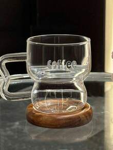 1 套 350 毫升胡桃木手柄马克杯，现代简约咖啡杯（带胡桃木杯垫），适合饮用水、牛奶、燕麦片、茶、果汁、早餐、咖啡、饮料，适用于咖啡馆、家庭、餐厅、派对、办公室，送给男朋友、女朋友、家人、老师、同事的礼物 - 彩色 - 查看 11