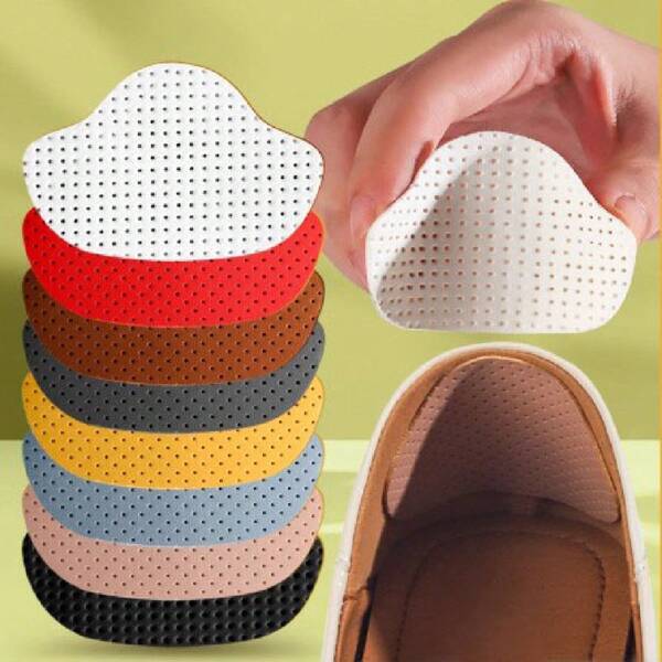 4pcs Shoe Repair Stickers, Invisible Heel Lining Protector, Suitable For Sports Shoes, Mesh Shoes Hole Fixer