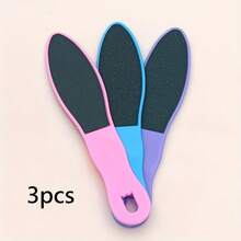 1 pieza Lima para pedicura, lima de doble cara para cutículas y raspador de talones - Adecuado tanto para hombres como para mujeres