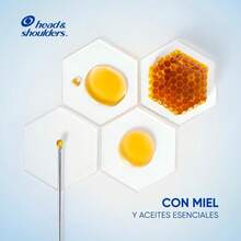 Shampoo & Shoulders Anti-Resequedad para Cabello Dañado, con Miel y Aceites Esenciales, 375 ml - Nutrición Diaria para Adultos - Multicolor - Ver 5