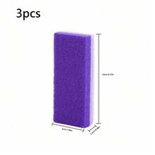 4pcs Purple Pumice Stone For Feet - PU Material Scrubber And Professional Exfoliating Rock For Feet Hands Body Care - Foot Pumice Stone For Feet Hard Skin Callus Remover, Foot Care, Callus Remover Pedicure, Foot Scrubber, Feet Scrub, Christmas Gifts - Purple - View 14
