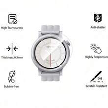 CMF Watch3 Pro Screen Protector, Vacuum Electroplated High-Definition Tempered Glass Full Coverage For Watch Pro2