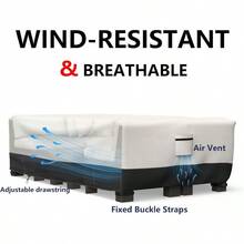 Patio Furniture Covers Waterproof 600D Heavy Duty Tear Resistant Outdoor Table CoverWind And Snow Resistant Outdoor Furniture Cover Patio Table Cover For Table And Chair Sets 90 X 62 X 28 In