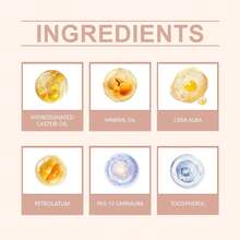 Hoegoa Hair Wax Stick For Women & Little Girls Long Lasting Strong Hold Control Hair Edge Broken Frizz Flyaway Styling Non-Greasy Smoothing Gloss Hair Finishing Shaping Back Hair Pomade Cream - 粉色 - 查看 5