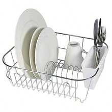 Small Slimline Dishrack White