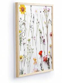 OAK Framed Canvas Wildflower