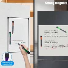 8 Pack Low Odor Dry Erase Markers Fine Tip, Assorted Colors Whiteboard Markers, Fine Point Magnetic Dry Erase Markers With Eraser, Office School Home Supplies