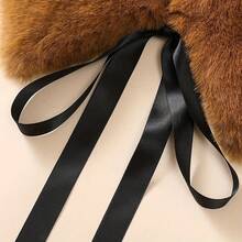 1pc Women Faux Fur Collar, Ideal For Coats & Down Jackets, Autumn/Winter - Multicolor 2 - View 5