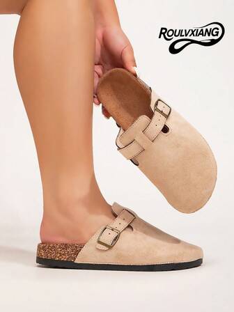 Wide Fit Women's Comfortable And Versatile Classic Flats,Women's Slippers, Thick Soled Sandals, Home Shoes, Plus Size Women's Shoes, Women's Flip Flops