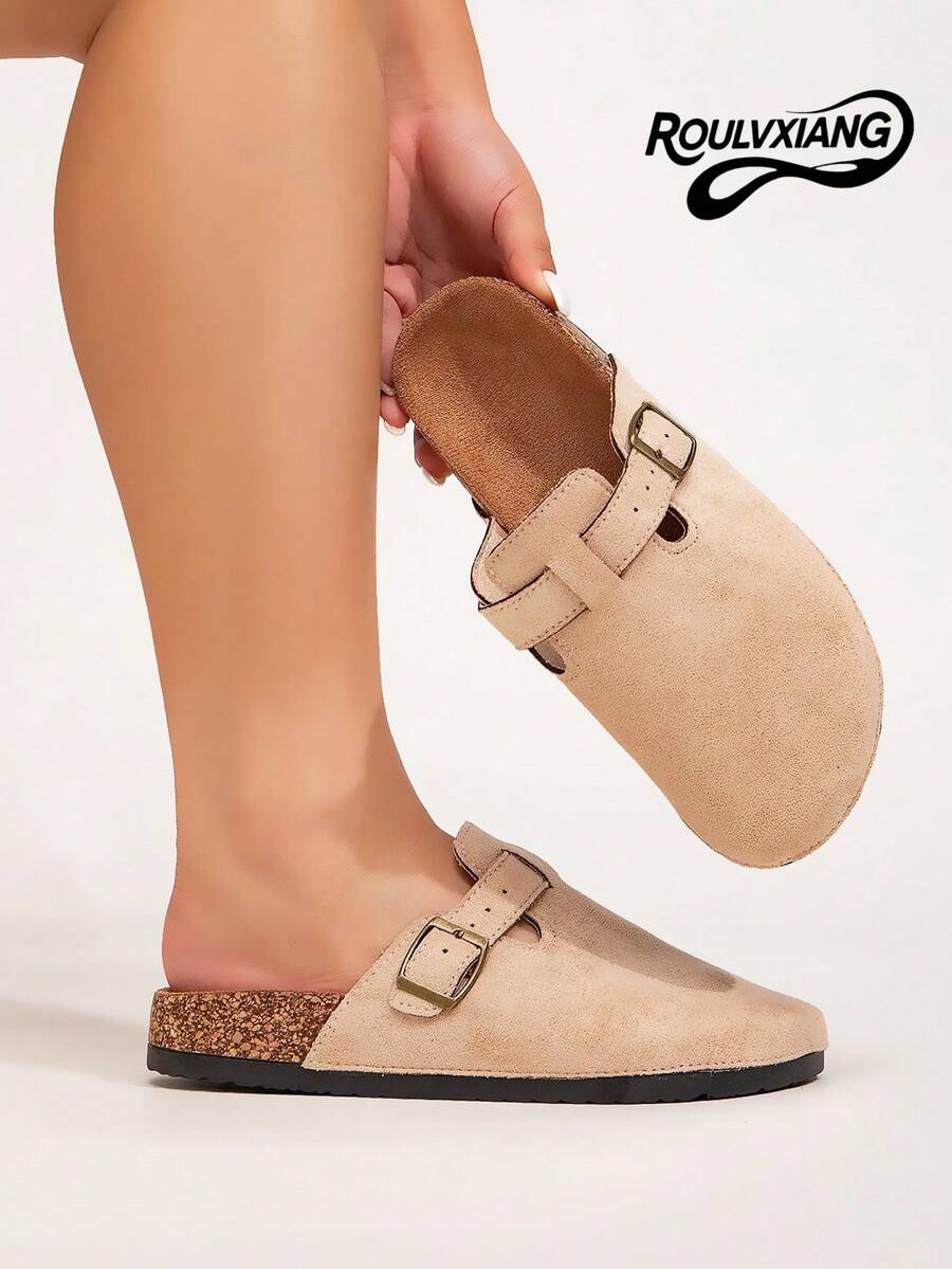 Wide Fit Women's Comfortable And Versatile Classic Flats,Women's Slippers, Thick Soled Sandals, Home Shoes, Plus Size Women's Shoes, Women's Flip Flops