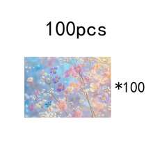 1set/1pc/4pcs/6pcs/100pcs Wildflower Printed Placemats, Heat-Insulating Placemats, Suitable For Home Decoration, Festival Dining, Kitchen And Party Decoration, Party Placemats, Can Be Given As Gifts