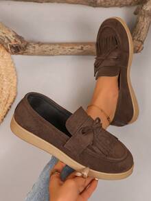 Zapatos planos para mujer, nuevos y ligeros de unicolor, de moda para primavera/otoño