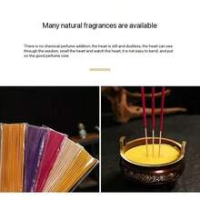 1 Pack 20pcs Assorted Fragrance Bamboo Incense Sticks, Including Citronella, Sage, Cherry Blossom [20pcs/Pack], Rose [20pcs/Pack], Mixed Fragrance [20pcs/Pack]