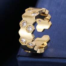 1 件简约几何设计独特时尚戒指首饰 - 戒指 - 查看 1