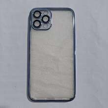 Hadaasi 1pc Blue Anti-Drop Lens Protection Electroplated Hard Case With Dust Net, Ultra-Thin Transparent Phone Case Compatible With Apple 17 Pro/17 Pro Max/17 Air/17/16 Pro/16 Pro Max/16 Plus/16/16E/15 Pro/15 Pro Max/15 Plus/15/14 Pro/14 Pro Max/14 Plus/14/13 Pro/13 Pro Max/13/12 Pro/12 Pro Max/12/11 Pro Max/11/11 Pro/XS Max/XR/XS/X