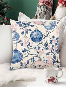 1 pièce Chemin de table boule de Noël, Chemin de table décoratif de Noël, Chemin de table aspect lin de Noël, Chemin de table, Chemin de table, 1 pièce Chemin de table, 4 pièces Sets de table, 1 pièce Housse de coussin, 3 produits disponibles, Décoration de maison saisonnière intérieure et extérieure pour l'hiver, Décoration de Noël pour la maison, Décoration de chambre de Noël, Décorations de fête de Noël