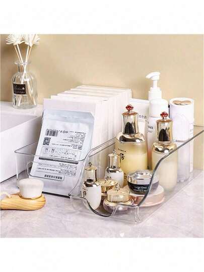 1pc Kitchen Food Pantry Can Storage Box, Refrigerator Soda Can Organizer, Canned Food Storage Container, Fridge And Freezer Storage, Holds Food And Soup Cans, Transparent Stackable Can Dispenser