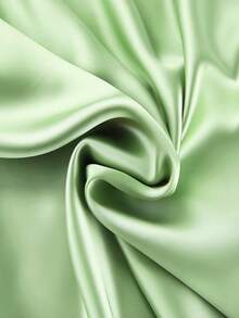 1 pieza Tela de satén premium de unicolor, material de poliéster suave y fluido, adecuado para decoración de bodas, vestidos de novia, ropa de moda y proyectos artesanales, tela decorativa | Textura elegante | Fibra de poliéster de alta calidad