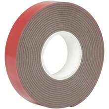 CDCG12 Cinta doble cara gris 12 mm - Rojo - Ver 2