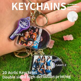 KATSEYE, KPOP STYLE Acrylic KEY CHAINS, Katseye Keychains,World Girl Group,Manon Sophia Daniela Lara Megan Yoonchae,Bag Charm, Car Keychain Pendant Keychain Holder Key Ring Mobile Phone Bag Hanging Gifts, Aesthetic Keychain, Special Gifts For Friends