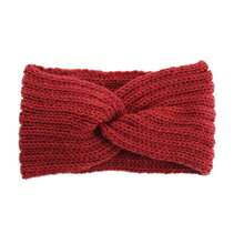 1/3pcs Set Thick Knitted Headband, Handmade Criss-Cross Yarn Headband Ear Warmer Headwrap, Fashionable Knitted Headband Hair Accessory, Suitable For Women And Girls Fashion Hair Band - Solid Color - View 22