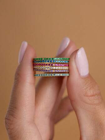 1pc 925 Moissanite Sparkling Ring For Women Classic Clear Sparkling Ring Silver Ring For Women For Girl, Vintage And Finger Accessory For Gift Jewelry