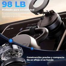 Soporte Magntico para Telfono Celular, Soporte de Telfono con Ventosa Magntica al Vaco, Soporte magntico para telfono con Ventosa de vacio Blanco - Blanco - Ver 5