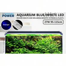 Dynamic Power 2 Set 27W Aquarium Blue White LED Light For Tank 95115cm - Black - View 3