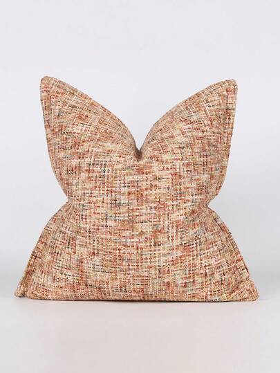 1pc Modern Minimalist Pattern Polyester Chenille Jacquard Square Throw Pillow Cover, Suitable For Living Room, Study, Bedroom, Outdoor Home Decor, 45cm*45cm, 30cm*50cm, (No Pillow Insert)