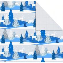 Hallmark Christmas Flat Wrapping Paper Sheets With Gift Tag Seals Snowflakes Deer Tartan Plaid Gift Wrap Paper 12 Sheets 16 Gift Tag Stickers For Holiday Parties  Winter Weddings